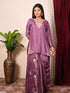 Zardozi Embroidered Kurti Pant Set